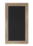 DESIGNOVATION BEATRICE CHALKBOARD 13"X23" MEMO BOARD - RUSTIC BROWN - Like New