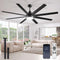 MATULSA 72 Inch Large Ceiling Fans Lights Remote/APP Control - - Scratch & Dent