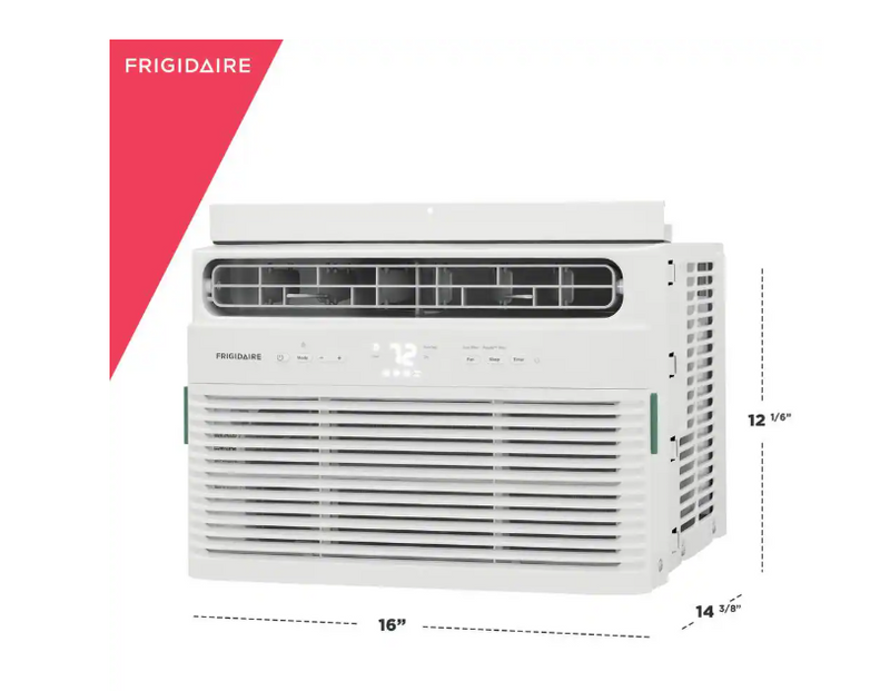 FRIGIDAIRE WINDOW AIR CONDITIONER ELECTRONIC CONTROLS 3 FAN SPEEDS 5,000 BTU - Like New