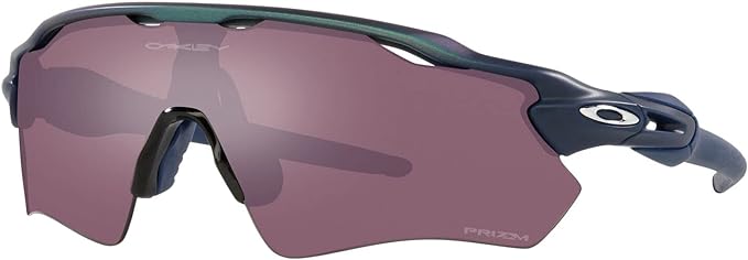 Oakley Radar EV Path OO9208 - Matte Silver/Blue Colorshift Fade/PRIZM Road Black - Like New