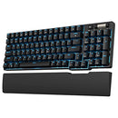 RK ROYAL KLUDGE RK96 90% TRIPLE MODE Wireless Gaming Backlight RED SWITCH -Black - Like New