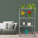 Origami R5 4-Shelf Heavy-Duty Folding Storage Rack, Origami R5 4-SHELF - WHITE - Like New