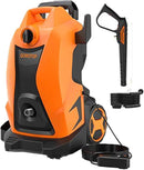 QOMOTOP 2100 PSI Electric Pressure Washer With 5 Adjustable Nozzles Orange/Black Like New