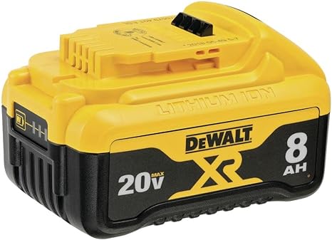 DEWALT 20V MAX XR Battery 8.0-Ah DCB208 - Yellow - Like New