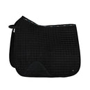 HORZE Cooling Summer Quilted Dressage Horse Saddle Pad Ventilation - Dark Grey - Brand New