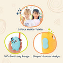 B. TOYS – LOLO & WOOFER WALKIE TALKIES 2 PACK WALKIE TALKIES 100 FEET RANGE - Brand New