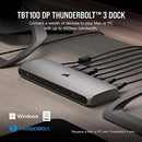 Corsair TBT100 DP Thunderbolt™ 3 Dock with DisplayPort TBT-100-DP - Black/Gray - Like New