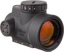 TRIJICON 1X25 MRO 2.0 MOA ADJ RED DOT W/MRO LOW & 1/3 COWITNESS MOUNTS 2200011 - Like New
