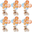 Poen 133 Pcs/6 Set Bear Baby Shower Party Decorations Table Centerpieces Include - Like New