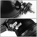 DNA MOTORING FL-6-U+SW-AM-BK 6" Round Fog Lights w/Switch, Amber/Black - Brand New