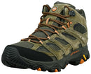 J035867 MERRELL MEN'S MOAB 3 MID HIKING SHOES OLIVE SIZE 11 - Like New