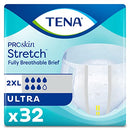 TENA ProSkin Stretch Ultra Incontinence Brief Heavy Absorbency 2X-Large 2 Pack - Brand New