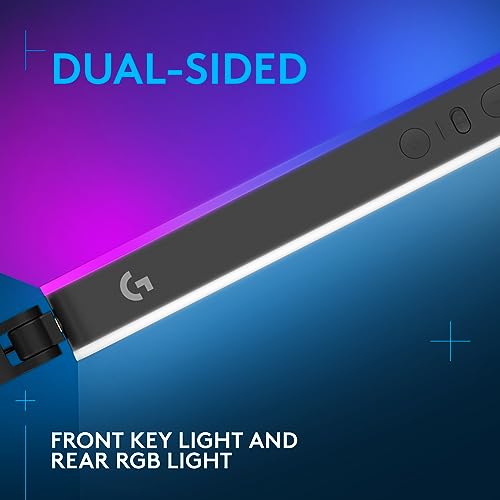 Logitech G Litra Beam LX Premium Dual-Sided RGB LED 2 KEY LIGHT VR0036 - BLACK - Like New