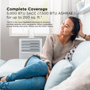 TCL 5,000 BTU SMART PORTABLE AIR CONDITIONER W5P93 - WHITE - Like New