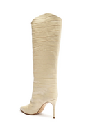 MARYANA BOOT BY SCHUTZ - SIZE: WOMEN 6 - EGGSHELL - Like New