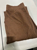 CUDDL DUDS WOMANS MEDIUM BROWN PANTS - SIZE: WOMEN M - BROWN - Like New