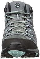 J12123 Merrell womens Moab 2 Mid Gtx Hiking Boot, Grey Sedona Sage, Size 7.5 Like New