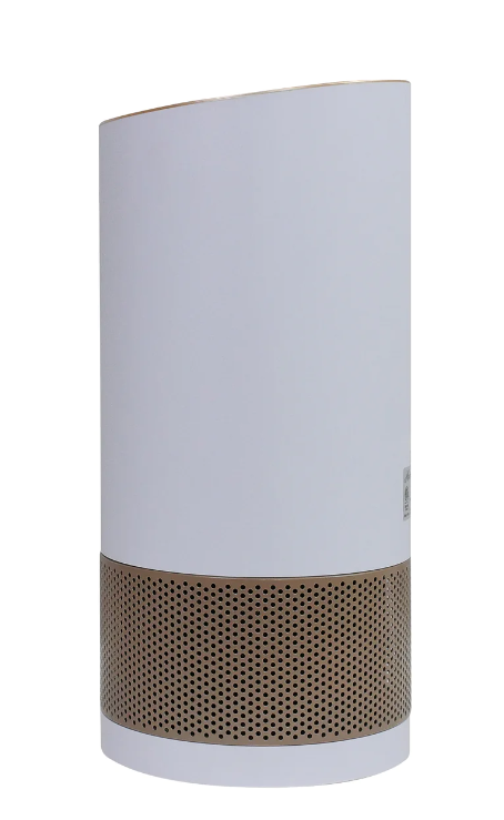 Hunter HP450UV True HEPA Cylindrical Tower Air Purifier UVC Light White/RoseGold - Like New