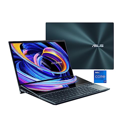 ASUS ZenBook Pro Duo 15 UX582 15.6” OLED 4K i7 16GB 1TB 3060 - Celestial Blue Like New