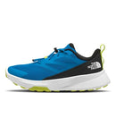 THE NORTH FACE CHILD ALTAMESA TRAIL RUNNING SHOE HERO BLUE/SULPHUR SPRING GREEN - Like New