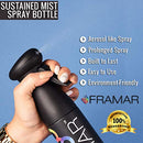 FRAMAR Premium Hair Mister Spray Bottle B07XF4VQXB - Black - Brand New