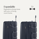 SWISSGEAR 7366 SIGNATURE HARDSIDE EXPANDABLE LUGGAGE SA7366 - NAVY - Like New