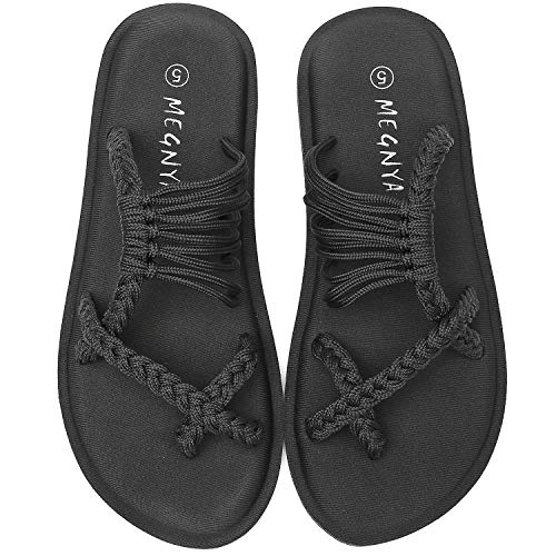 MEGNYA YOGA MAT FLIP FLOPS WOMEN COMFORTABLE FOAM WALKING - Scratch & Dent