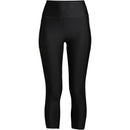 LANDS' END WOMEN'S HIGH WAISTED MODEST SWIM LEGGINGS - SIZE M - BLACK - Brand New