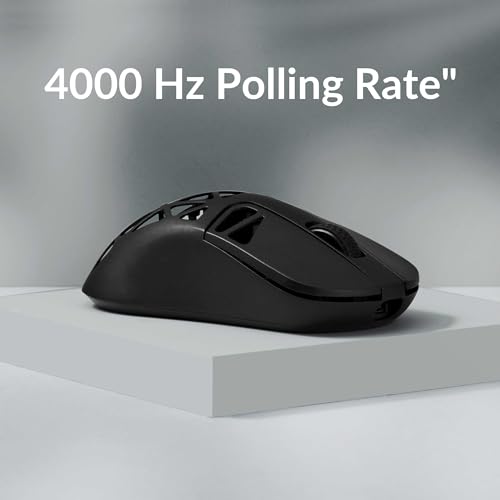 KEYCHRON M3 MINI 4K WIRELESS BLUETOOTH 5.1/2.4 GHZ MOUSE ULTRA LIGHTWEIGHT BLACK - Like New