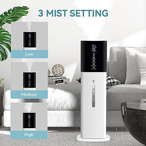 KONSIDEN HUMIDIFIERS FOR HOME 8L WATER TANK ESSENTIAL OIL - Scratch & Dent