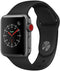 Apple Watch Series 3 GPS Cellular 38mm Space Gray with Black - Scratch & Dent