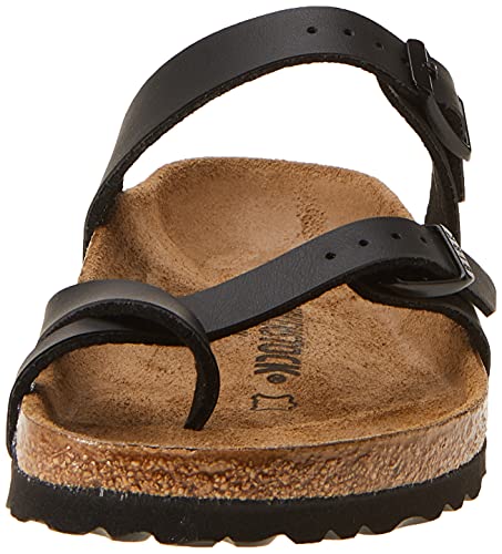 0071791 BIRKENSTOCK WOMEN'S MAYARI BIRKO-FLOR SANDALS REGULAR FIT BLACK SIZE 5 Like New