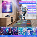 FWFX DANCE MAT TV GAMES WIRELESS MUSICAL ELECTRONIC DANCE PAD 2-PLAYER A87011 - Like New