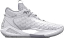 UNDER ARMOUR UNISEX HOVR HAVOC 5 CLONE TEAM 3024979-102 WHITE/BLACK 9.5 - Like New