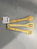 GOODFUL BAMBOO TOOL SPOONS SET - Brand New