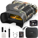 WOSPORTS Night Vision Binoculars 1315FT 4K Night Goggles NV400 - Black/Camo - Like New