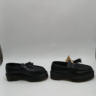 DR. MARTENS TASSELED SLIP-ON DRESS SHOES SIZE: MEN 8 WOMEN 9 (AU/UK M7) - BLACK - Like New