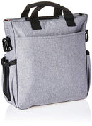 Skip Hop Messenger Diaper Bag Changing Pad Duo Signature, Heather Grey - Brand New