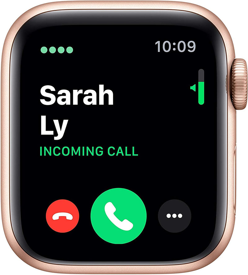 Apple Watch Series 5 GPS Cellular 44mm Gold Case with Pink Sand Sport Band - Like New
