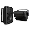 iHome Bluetooth 4-Inch 100W Weatherproof Speakers IHSI-W400BT-PR-BLK - Black - Like New