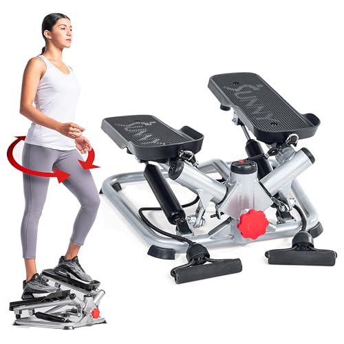 Sunny Health & Fitness Mini Steppers for Exercise Machine - Grey/Classic - Like New