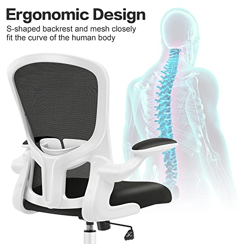 FELIXKING LIMITED-EDITION OFFICE DESK CHAIRS ERGONOMIC PC DESK CHAIR - WHITE - Like New