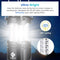 Etekcity Lantern Camping Essentials Lights, Led Flashlight, 2 Pack, Black - Like New