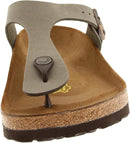 BIRKENSTOCK GIZEH BS UNISEX SANDAL - SIZE: MEN 4 WOMEN 6 (AU/UK W4.5) - STONE - Like New