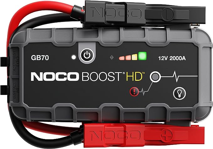NOCO Boost HD GB70 2000A UltraSafe Car Battery Jump Starter - - Scratch & Dent
