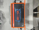 VEVOR 48 VOLT GOLF CART BATTERY CHARGER 15 AMP, SMART BATTERY CHARGER - ORANGE - Like New
