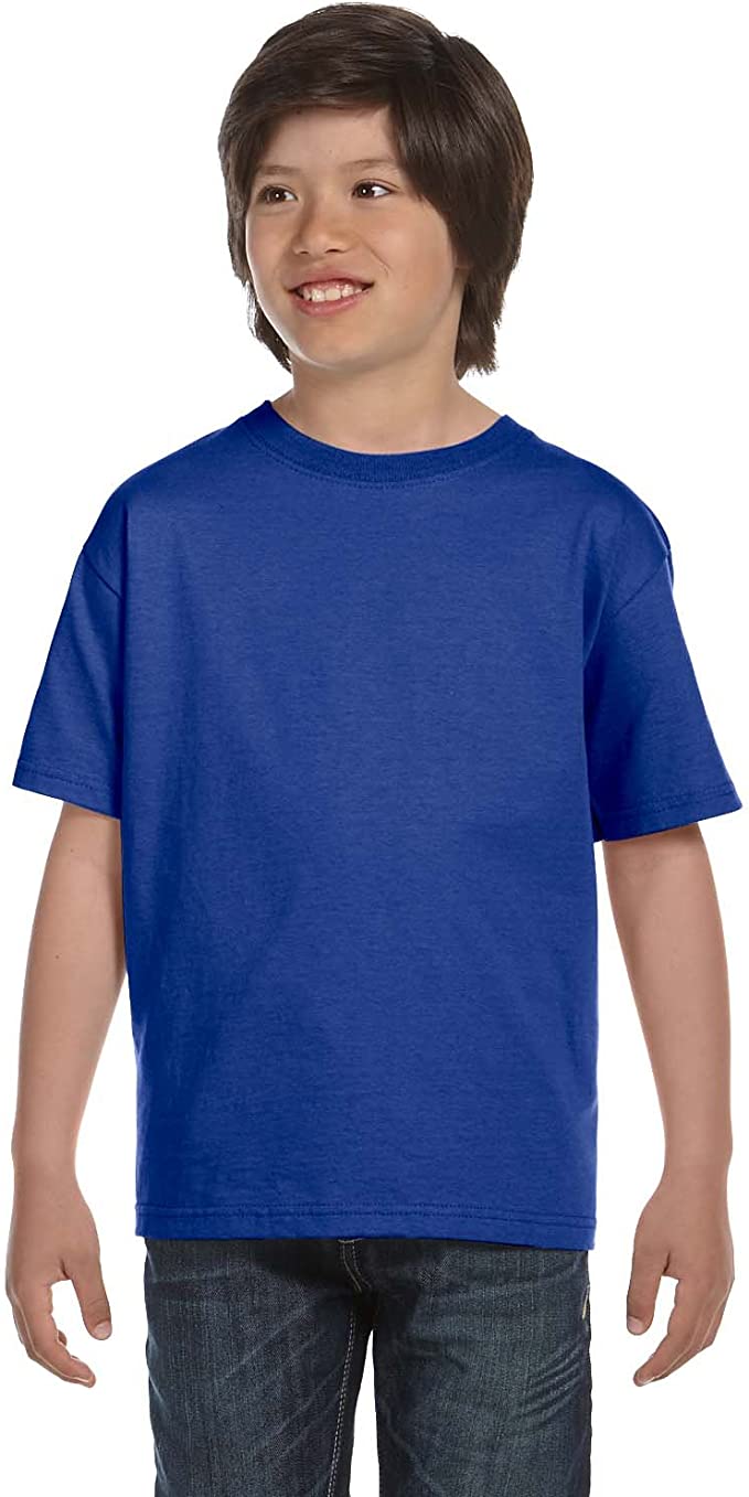 Hanes Boys 6.1 oz. Beefy T-Shirt 5384 New