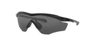 OAKLEY MENS M2 FRAME XL RECTANGULAR POLISHED BLACK/GREY OO9343 - Like New