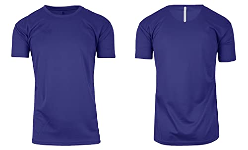 MPT-100NV Galaxy by Harvic Mens Performance Wicking 2XL 100% Cotton Navy S-2XL - Brand New