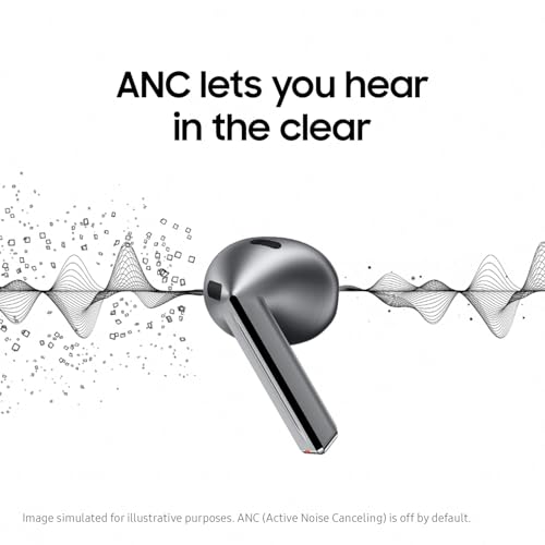 SAMSUNG GALAXY BUDS 3 AI TRUE WIRELESS BLUETOOTH EARBUDS - SILVER - Like New